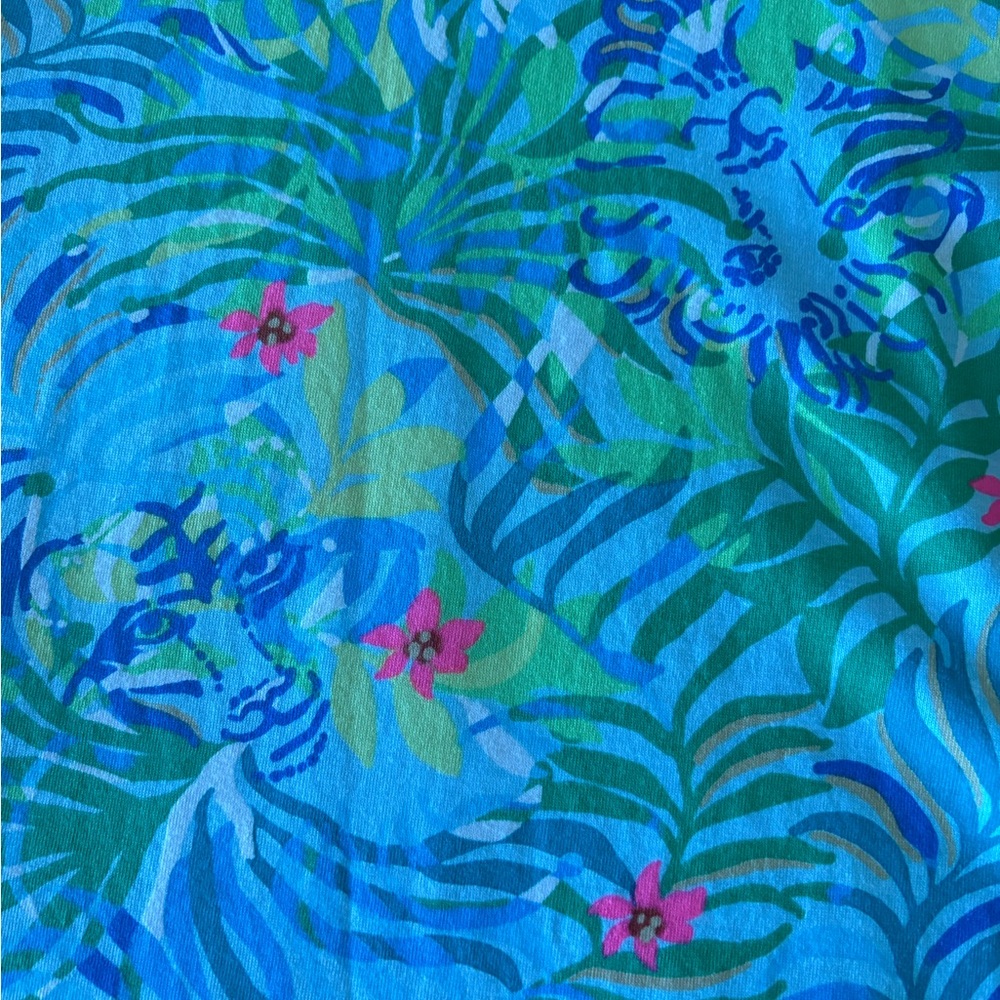 Lilly Pulitzer vneck short sleeve dress - Picture 5 of 6